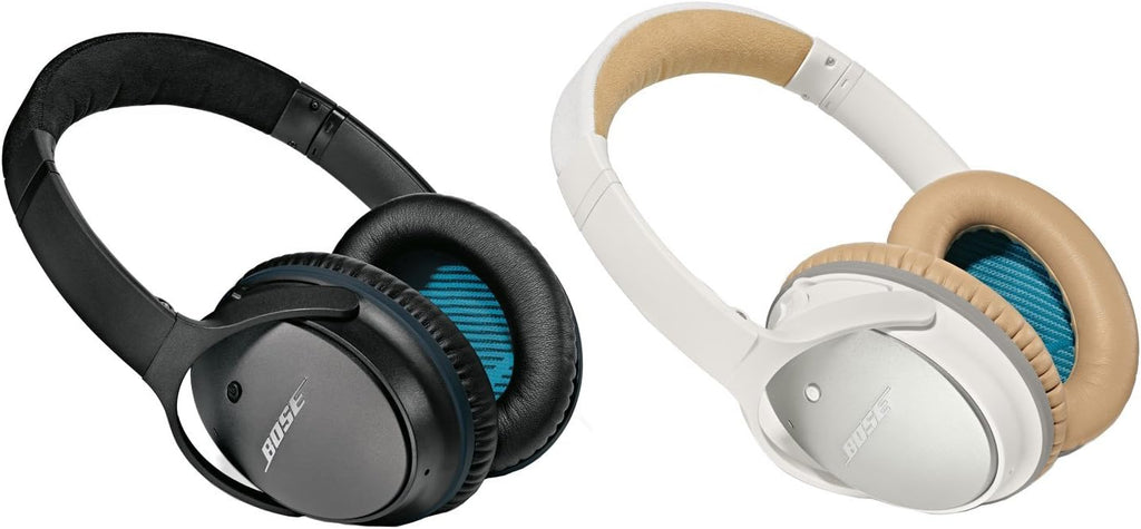 Bose QuietComfort 25 Acoustic Noise Cancelling Headphones for Apple devices, White(wired, 3.5mm) (Renewed)