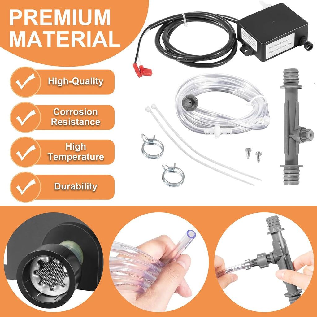 72602 Complete Ozone Generator Replace for Freshwater III Hot Tub Spa Ozonator System Fit for Hot Spring Spas & Hot Tub Models 1995 to Current