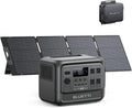 BLUETTI Solar Generator Elite 100 V2 with 200W Solar Panel and Charger 1 (Ship Separately), 1024Wh Portable Power Station w/ 1800W Power, 560W DC-DC Car Charger, for Camping, Road Trips, RV (2025 New)