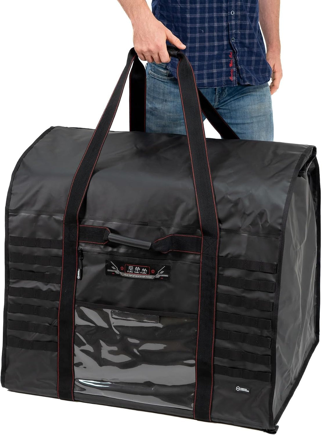 Mission Darkness Dry Shield Revelation EMP Armor for Generators & Extra-Large Electronics // Military-Grade Waterproof Faraday Bag for Digital Forensics Preppers EMP CME Solar Flare Protection