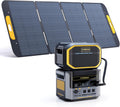 VTOMAN FlashSpeed 1500 Solar Generator with Extra Battery & 400W Solar Panel, Expand Capacity from 1548Wh to 3096Wh, Portable Power Station for Camping, Power Outages, Emergency Backup, RV Travel