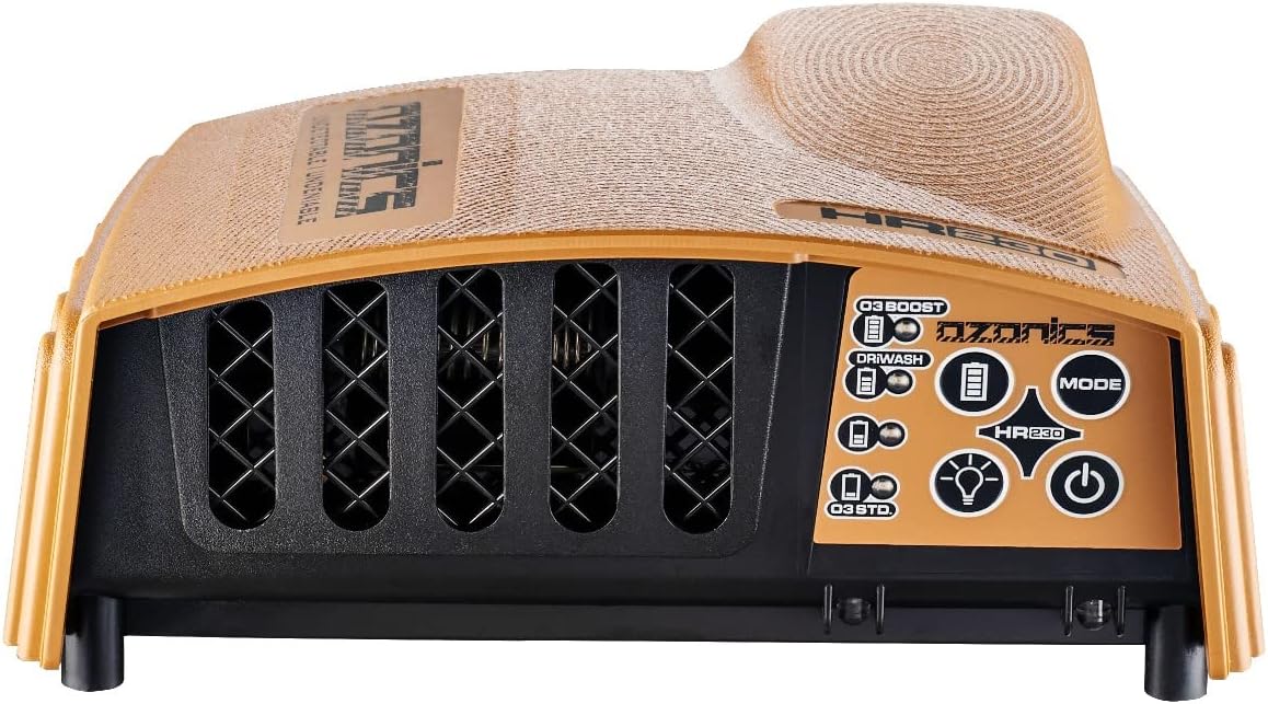 Ozonics HR230 Scent Eliminator | Ozone Generator for Hunting - Advanced Odor Control for Blinds, Stands - Includes Rechargeable Battery & Tree Mounting System - 'Half a Million Hunters Can't Be Wrong'
