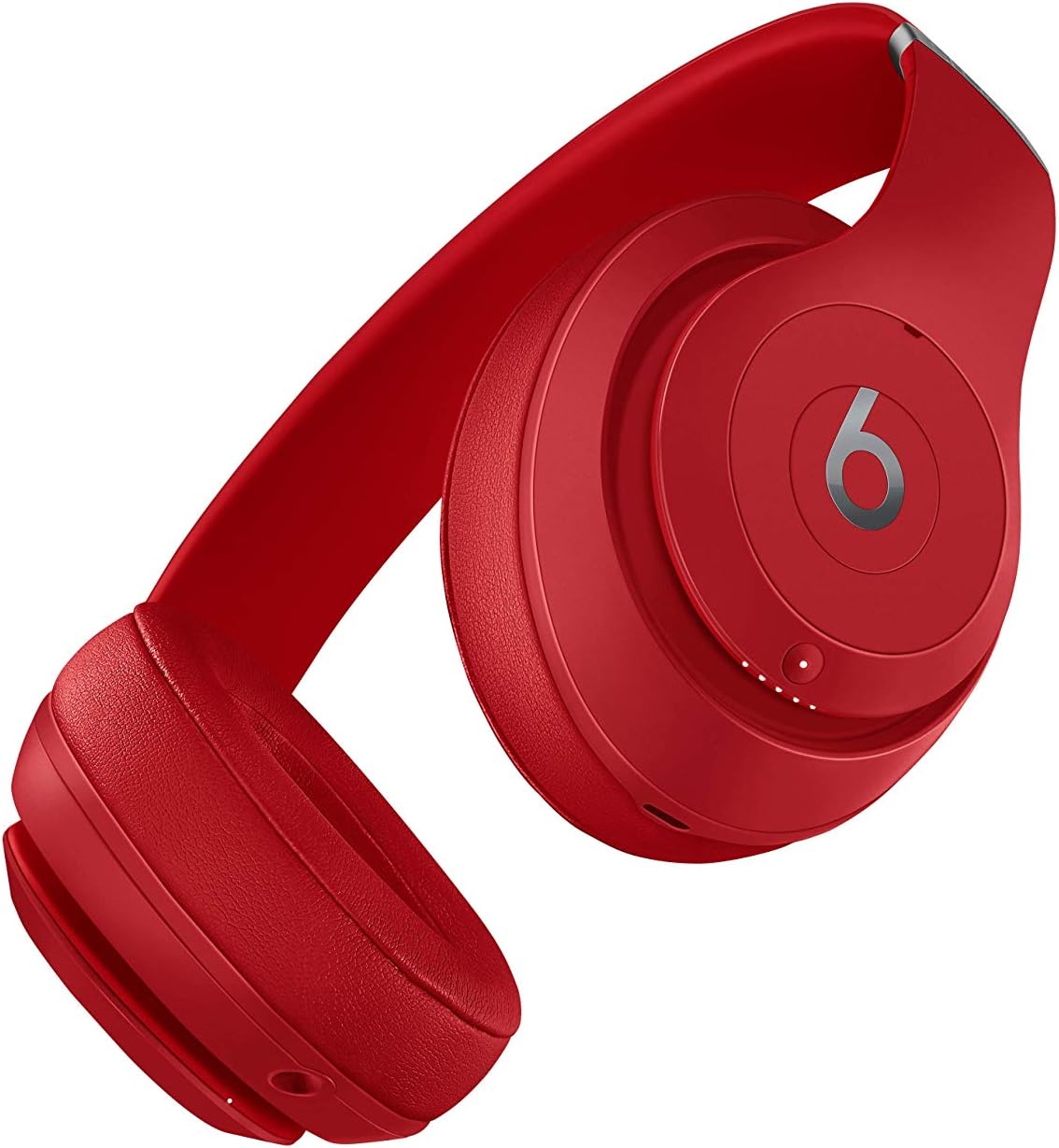 Beats Studio3 Wireless Noise Cancelling On-Ear Headphones - Apple W1 Headphone Chip, Class 1 Bluetooth, Active Noise Cancelling, 22 Hours Of Listening Time - Red (Previous Model)