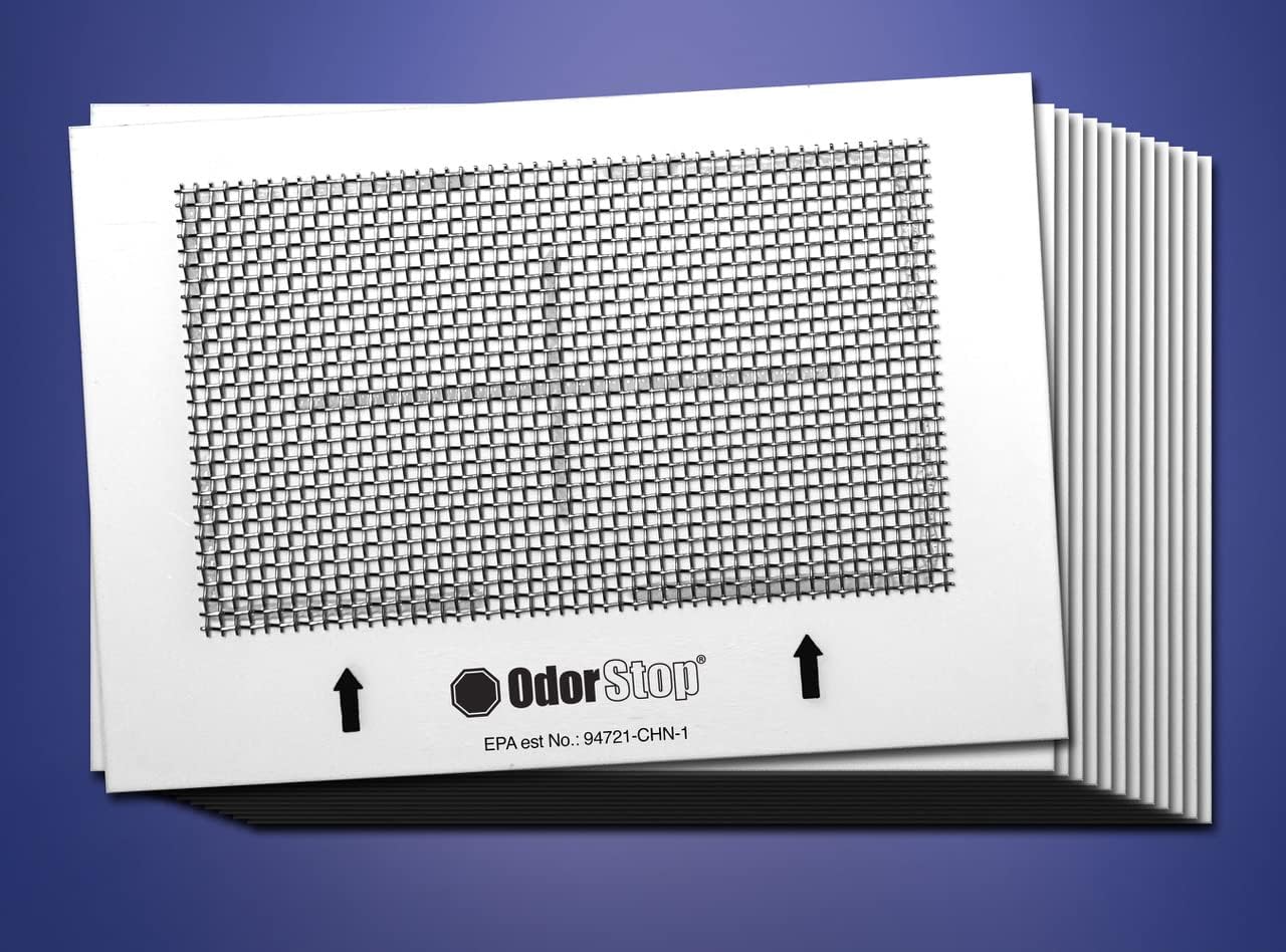 OdorStop OSOP1 - Ceramic Ozone Plate for OS1500, OS2500,...12500, Odorfree, Ozone Choice, New Comfort, and All Ozone Generators with a 4.5' x 6.5' Ozone Plate (12 Pack)