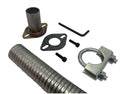 for Firman Generator with #68 Spark arrestor Cover Plate 1' Exhaust Galvanized Steel Extension. (8')