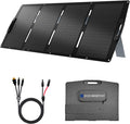 ECO-WORTHY 200W Portable Solar Panel for Power Stations,IP65 Waterproof & Lightweight with Adjustable Kickstand,23% High Efficiency Foldable Solar Panel for Outdoor RV Camping Off Grid Emergency