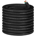 100ft 10/3 10 AWG SOOW Wire,10 Gauge Portable Power Cable 600V 3 Conductor 10/3 10 Gauge SOOW Extension Cord Electric Wire for Motor Lead,Generator,Welder,NEMA 14-30 RV Outlet Box,Car Battery Charger