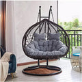 Rattan Chair Hanging Chair Household Rocking Chair Hanging Basket Chair Indoor Swing Rocking Chair Rocking Basket Chair Balcony Hanging Basket Chair Modern Accent Chair for Living Room