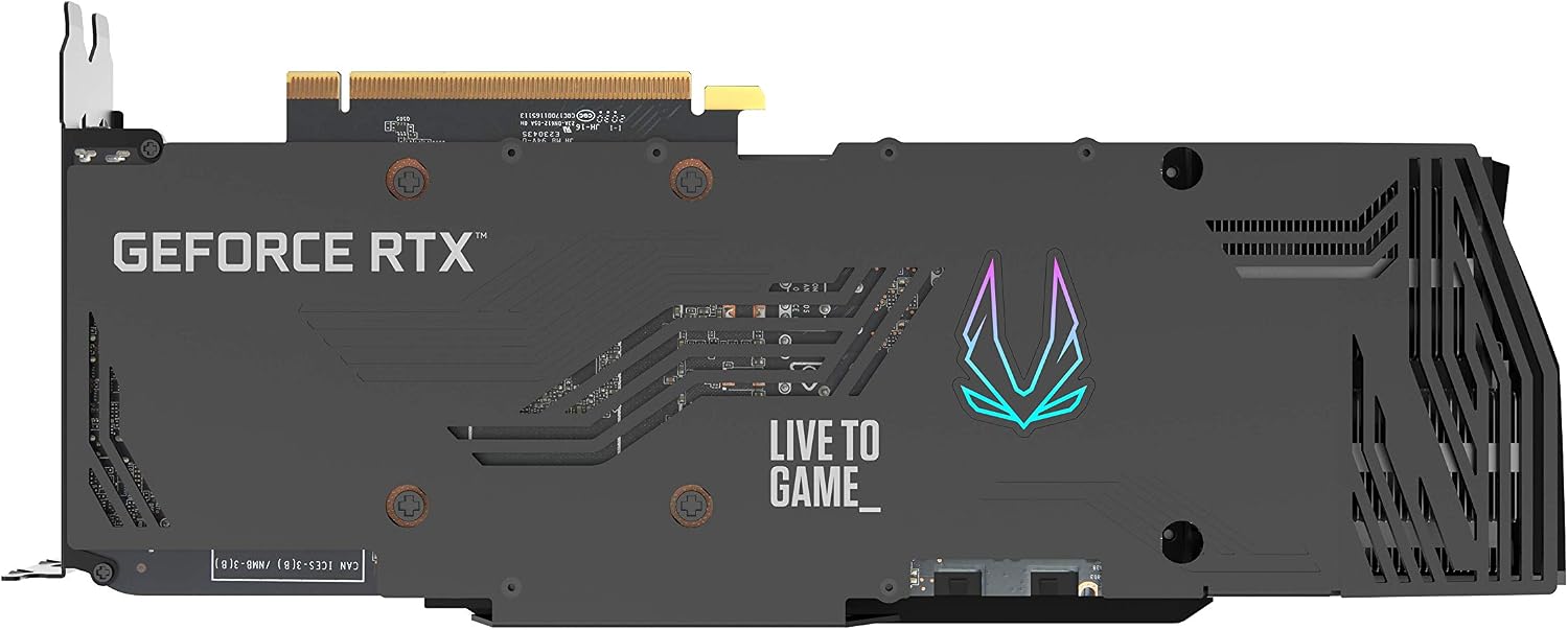 ZOTAC Gaming GeForce RTX 3080 Trinity OC 10GB GDDR6X 320-bit 19 Gbps PCIE 4.0 Gaming Graphics Card, IceStorm 2.0 Advanced Cooling, Spectra 2.0 RGB Lighting, ZT-A30800J-10P