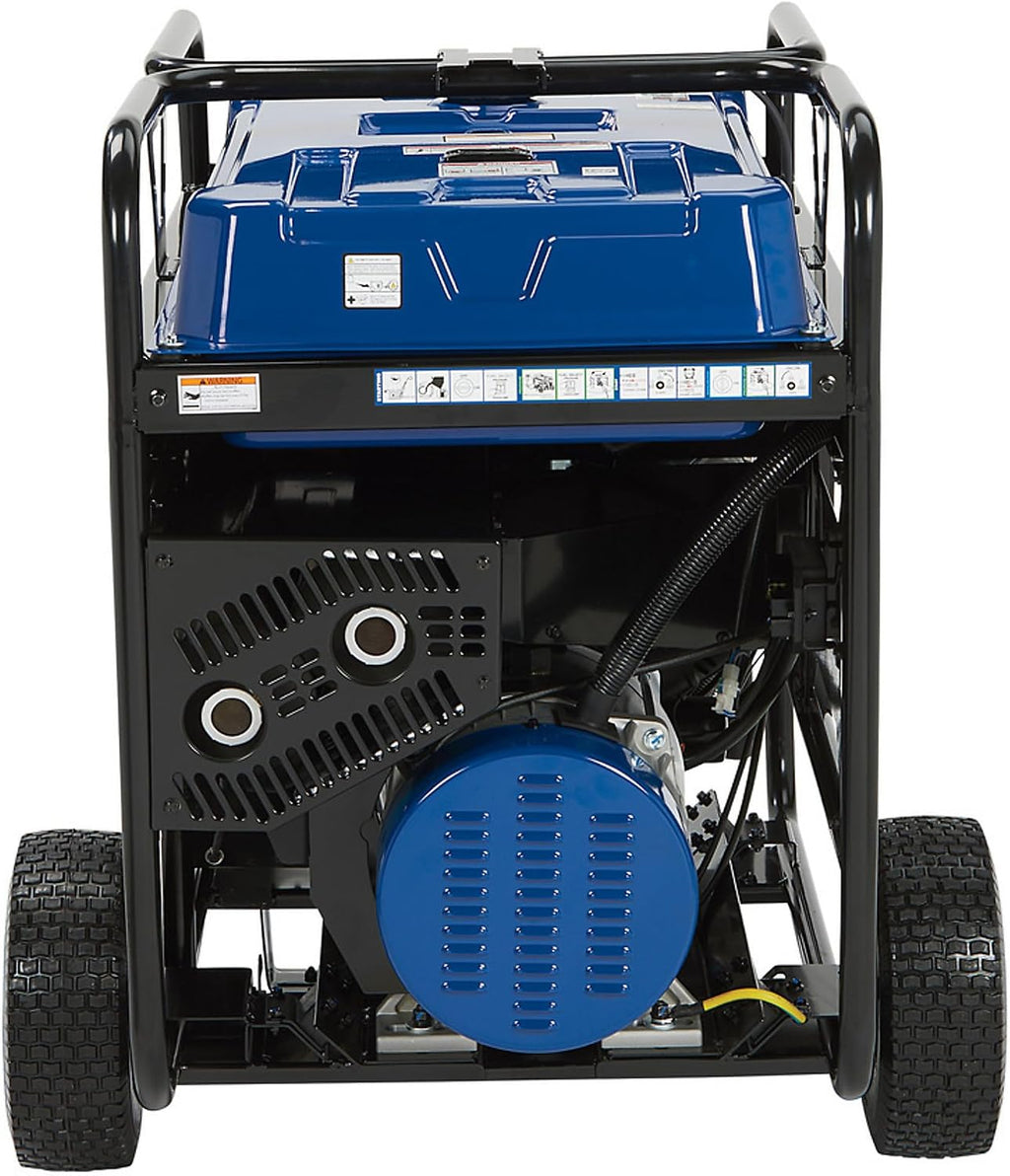 Powerhorse Portable Generator, 27,000 Surge Watts, 18,000 Rated Watts, 120/240V, Dual Fuel, Electric Start, CO Shutdown