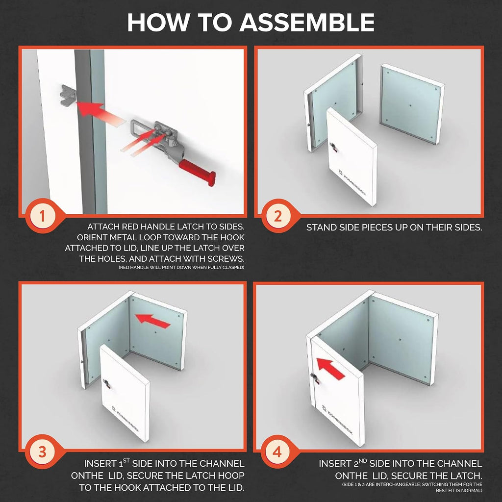 Zombiebox Generator Running Cover & Acoustic Barrier | Heavy-Duty Steel Generator Shelter for Portable Generators up to 12,000W | Outdoor Enclosure & Noise Reduction Tent | Rain & Snow Protection