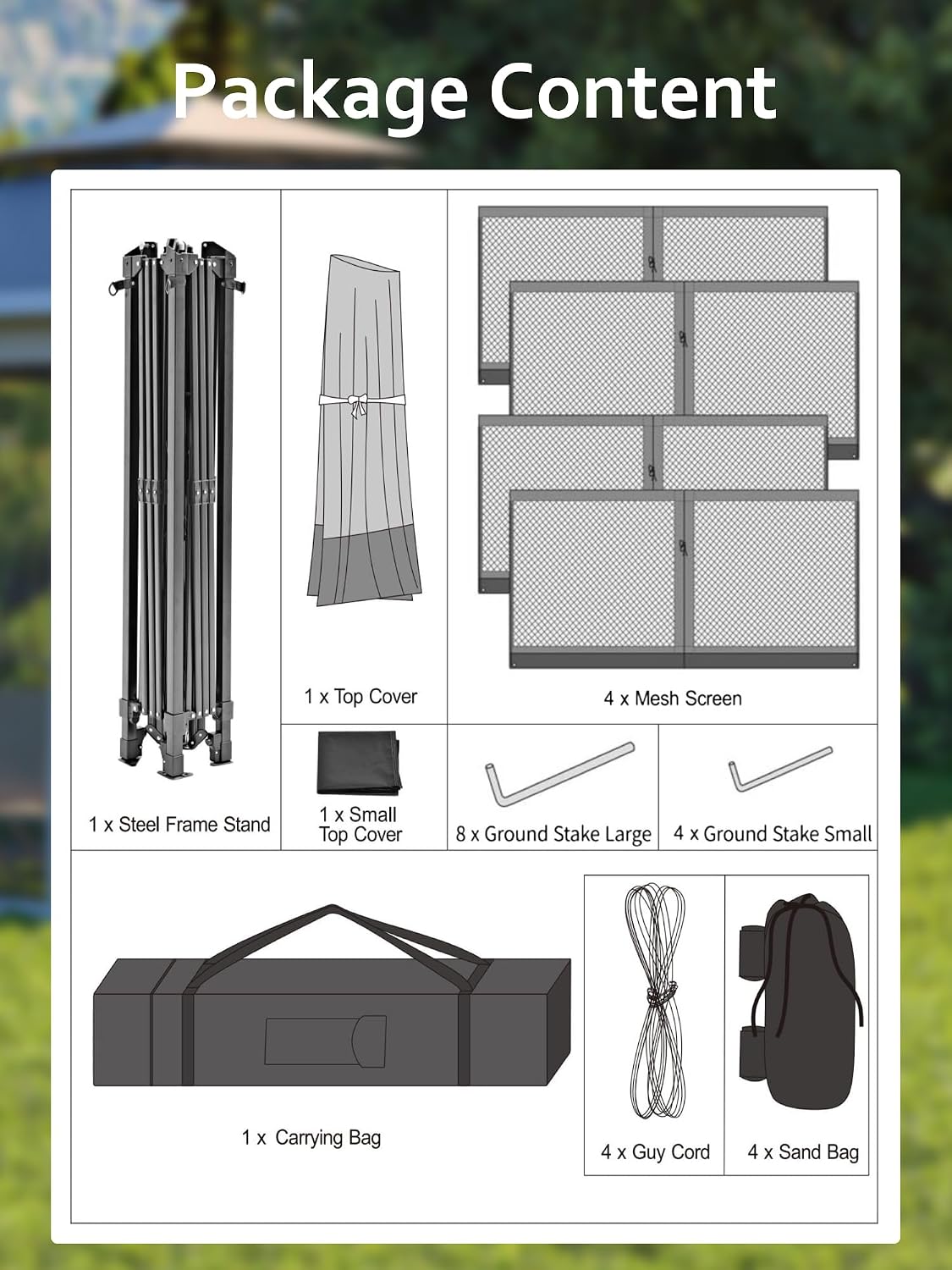 13 X 13 Pop Up Gazebo with Mosquito Netting,Outdoor Patio Gazebo,Outdoor Canopy Tent with Mosquito Netting,Backyard Tent,Red + Light Grey