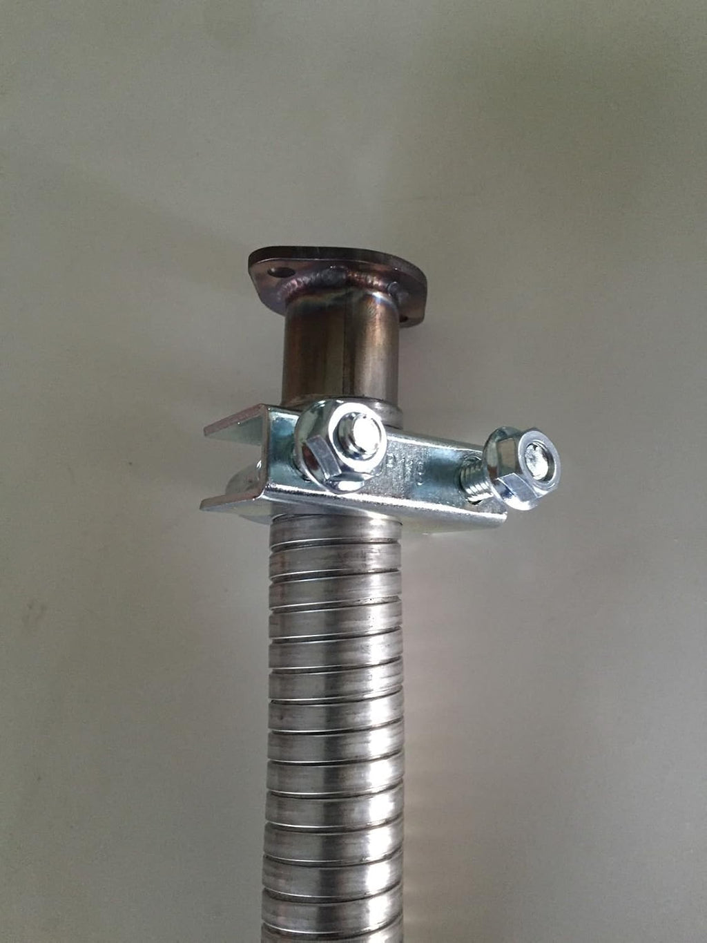 GenExhaust for Champion 3500/3200W & 3100/2800W Inverter Generator 1' Exhaust Galvanized Steel Extension 8 Foot Length