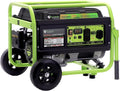 Green-Power America 5250 Watt Dual Fuel Portable Generator, Gas & Propane, Manual Start, CO Protection System, Home Backup Power, RV Ready
