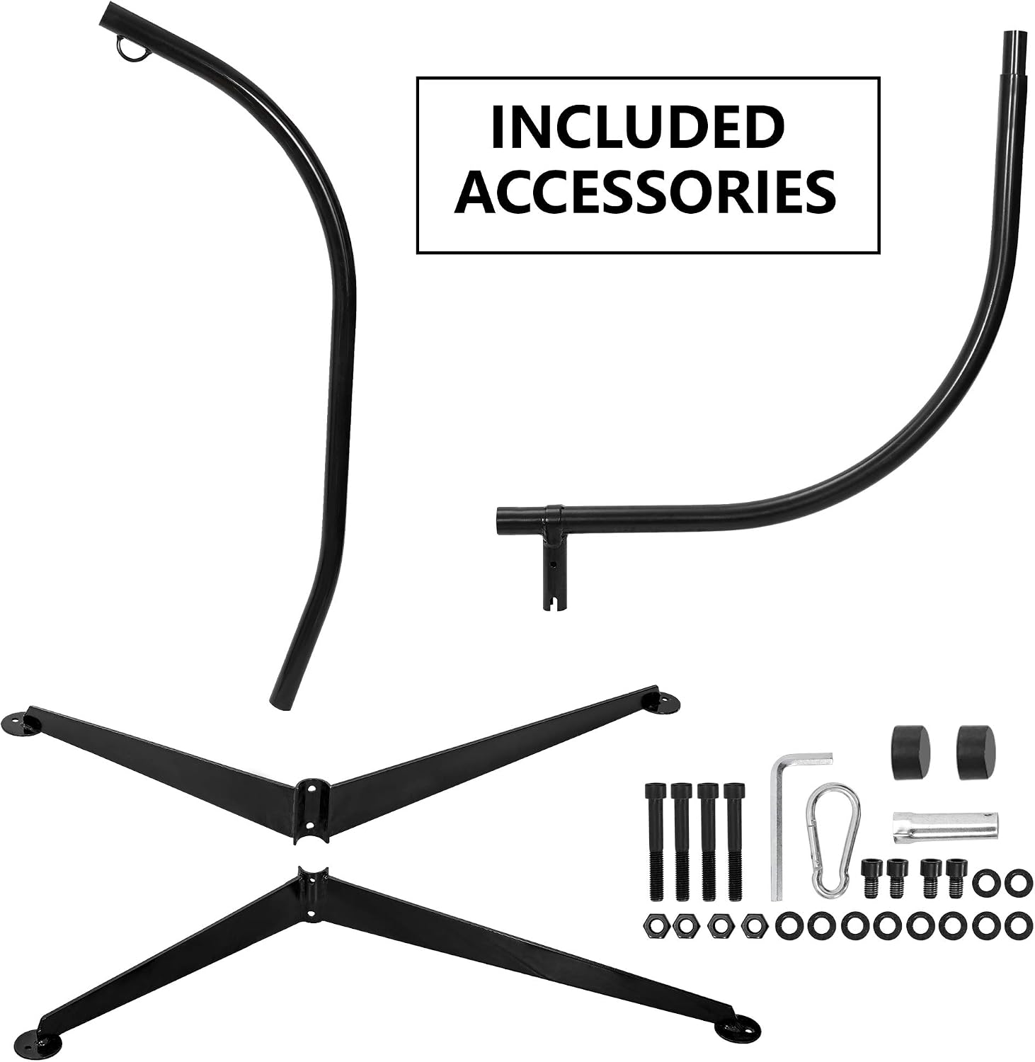 Nova Microdermabrasion Metal Hammock Hanging Stand, 360 Degree Rotation, 331 lbs Capacity
