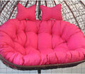 Water Proof Hanging Egg Chair Cushions Replacement, Cushion Only, Double Swing Chair Cushion,Waterproof Thicken Hanging Basket Seat Cushion, 2 Seater Chairs Cushions for Outdoor