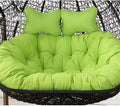 Water Proof Hanging Egg Chair Cushions Replacement, Cushion Only, Double Swing Chair Cushion,Waterproof Thicken Hanging Basket Seat Cushion