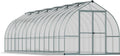 Palram - Canopia Bella Greenhouse Kit, 8x28, UV Protected, Wind & Weather Resistant, Polycarbonate Panels with Twin Glazing, Maintenance Free Outdoor Garden Walk-in Green Structure, 5 Year Warranty