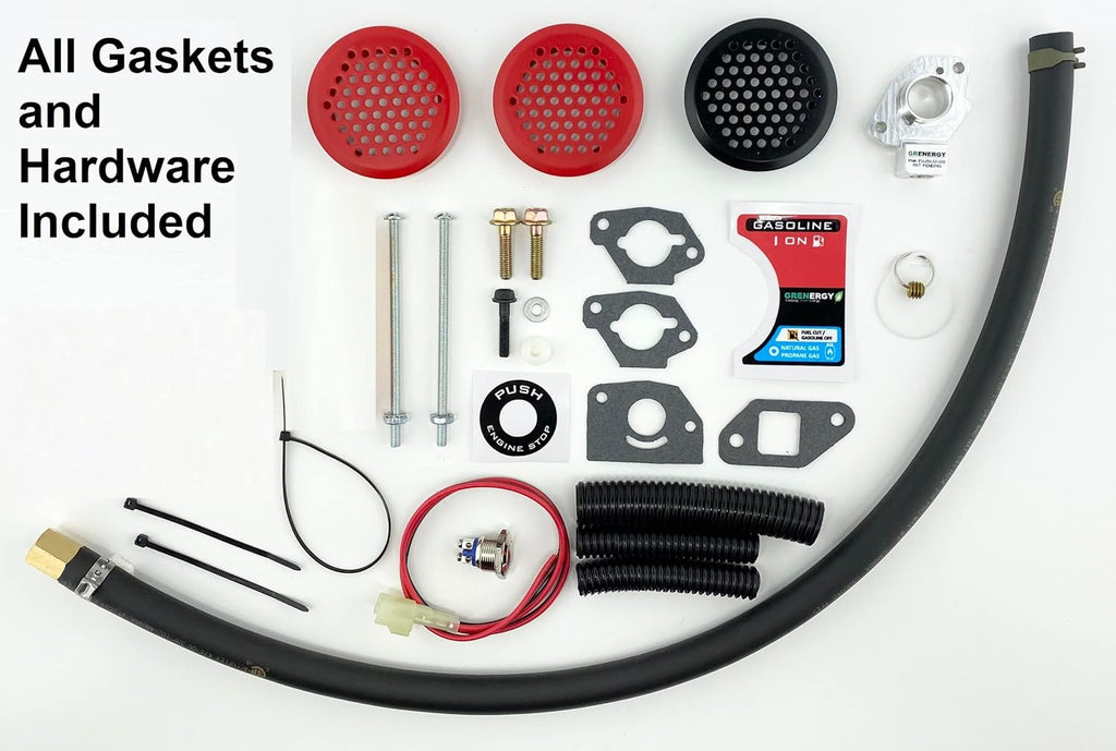 EU2000i Propane, Natural Gas & Gasoline Tri Fuel Conversion Kit for Honda Generator Inverter LPG CNG