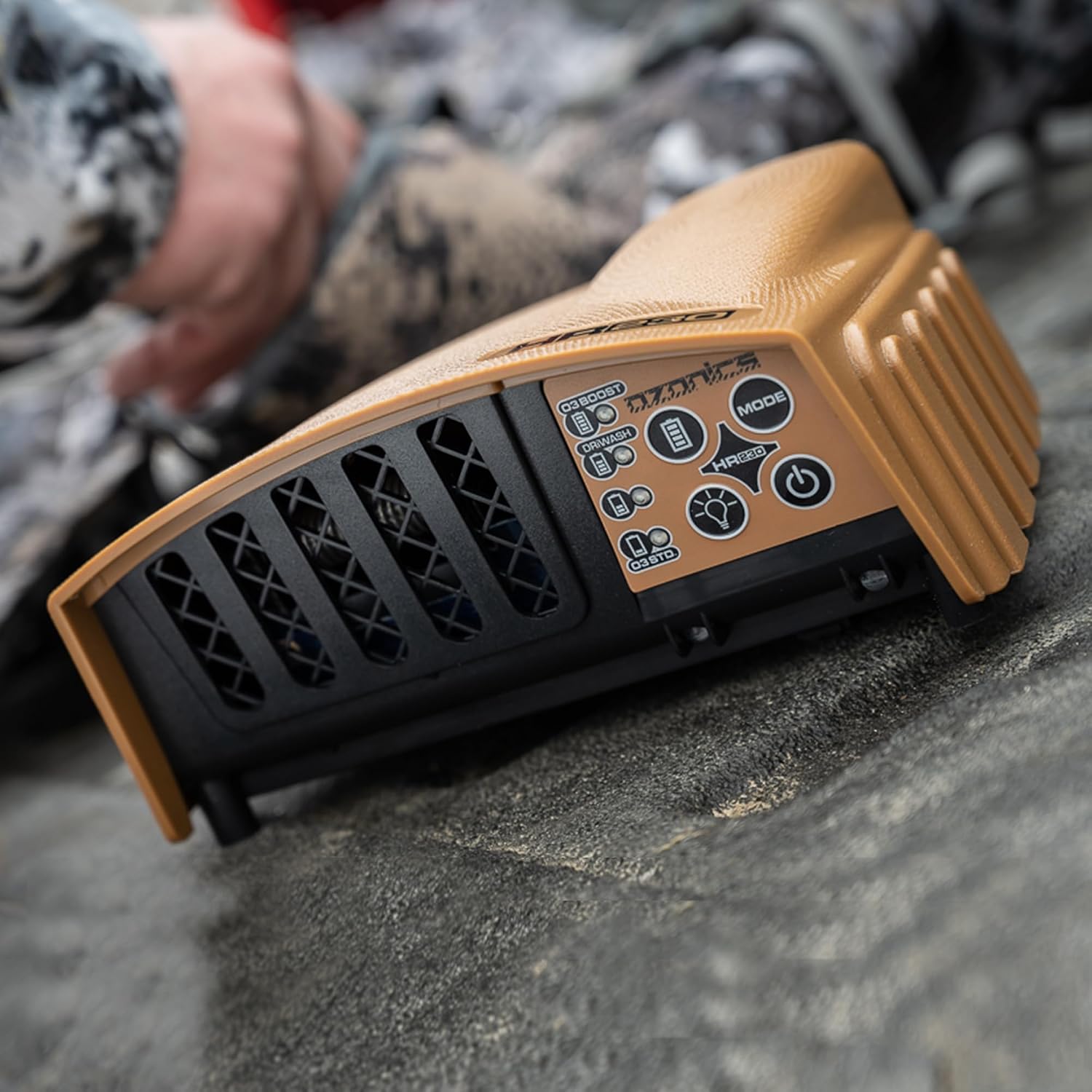 Ozonics HR230 Scent Eliminator | Ozone Generator for Hunting - Advanced Odor Control for Blinds, Stands - Includes Rechargeable Battery & Tree Mounting System - 'Half a Million Hunters Can't Be Wrong'