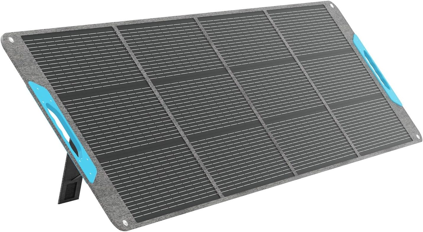 RENOGY REGO 200W Portable Solar Panel, Renogy Solar Panels IP65 Waterproof, 200 Watt Foldable Solar Panel for Camping, Hiking, Fishing, Outdoor, RV, Van, Boat, Off Grid Applications