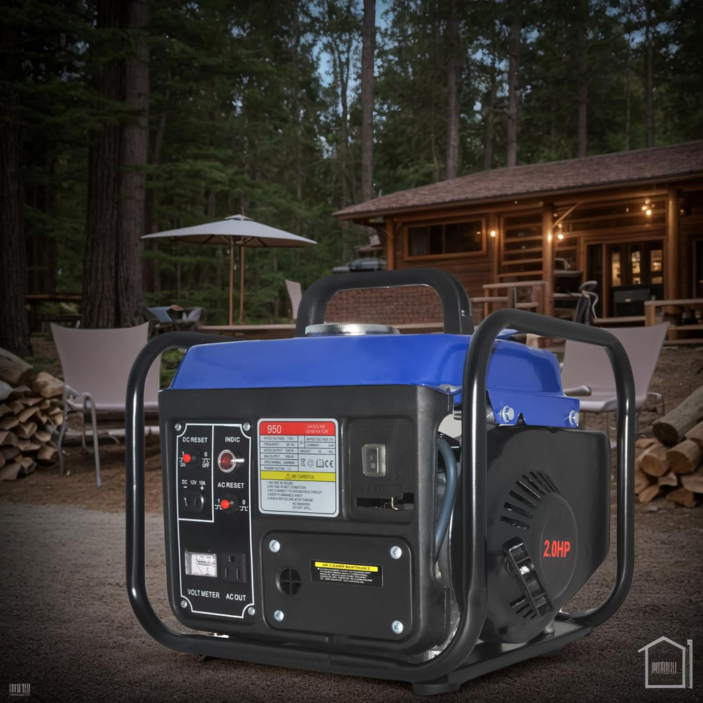 1200W Gas Powered Generator Energy, Small Portable Generator for Home Outdoor Power Equipment Use Camping Ultralight Lightweight, EPA Compliant