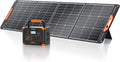 GRECELL 1000W Solar Generator with 200W Portable Solar Panel, 999Wh Portable Power Station Solar Powered Generator Lithium Battery Backup USB-C PD 60W for Outdoor Camping RV Off-grid Home Emergency