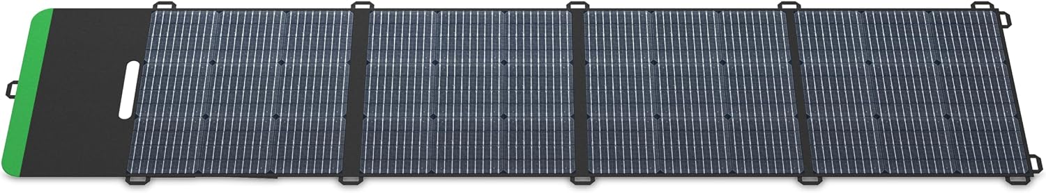Schneider OffGrid 200W Portable Solar Panel, PSP200 Solar Generator Panels, All-in-One Solar Panel and Carrying Case