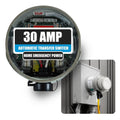 GenerLink Automatic Transfer Switch for Home Generator w/Surge Protection - Meter Mounted Transfer Switch for Portable Generators - Outdoor & Home - Fast and Easy Installation - 30AMP