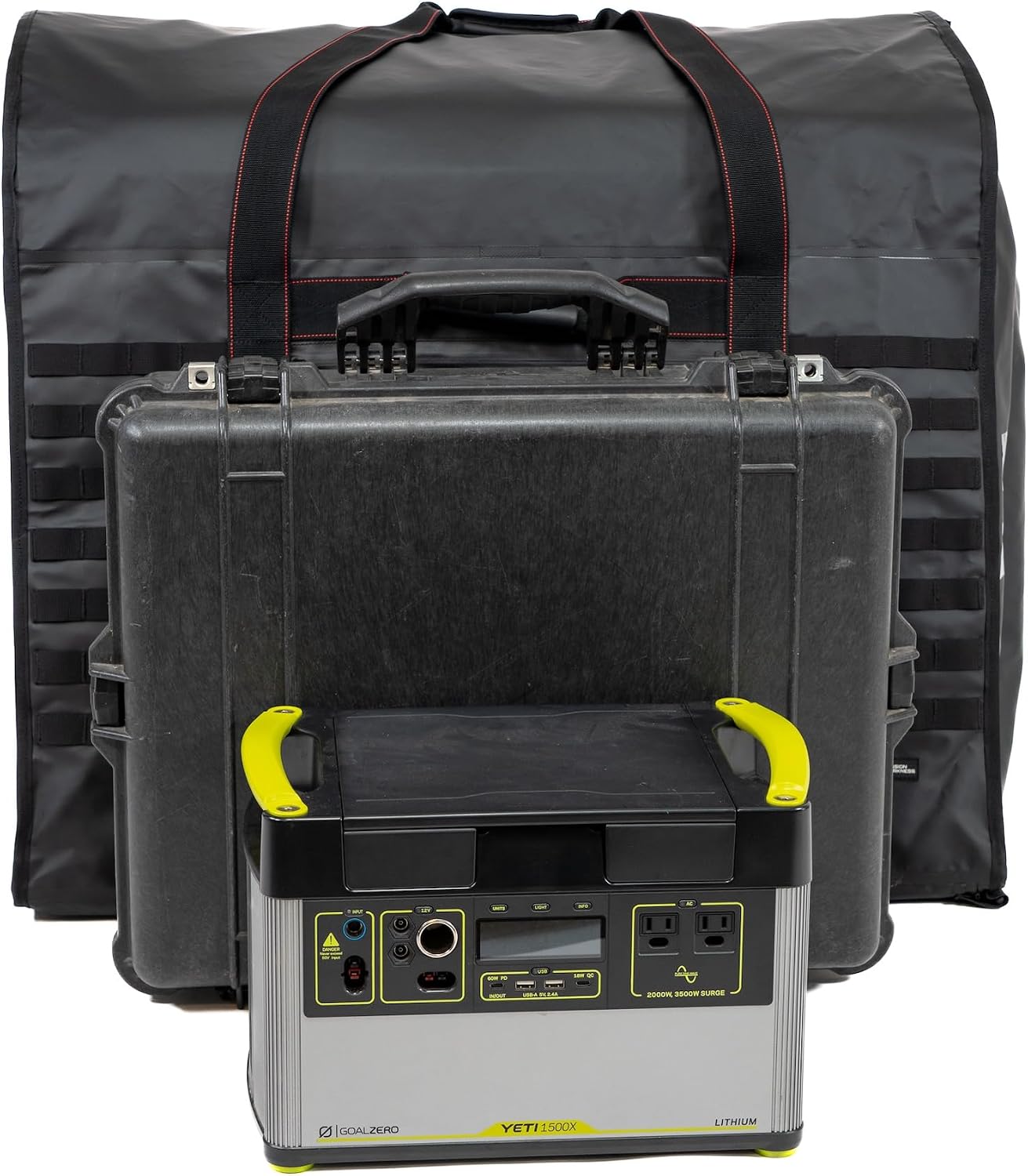 Mission Darkness Dry Shield Revelation EMP Armor for Generators & Extra-Large Electronics // Military-Grade Waterproof Faraday Bag for Digital Forensics Preppers EMP CME Solar Flare Protection