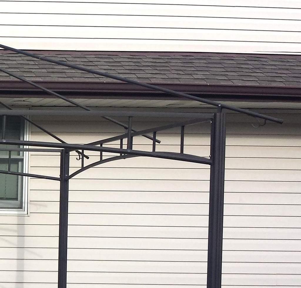 Garden Winds Replacement Canopy for The 10 x 12 Roof Style House Gazebo - Standard 350 - Beige