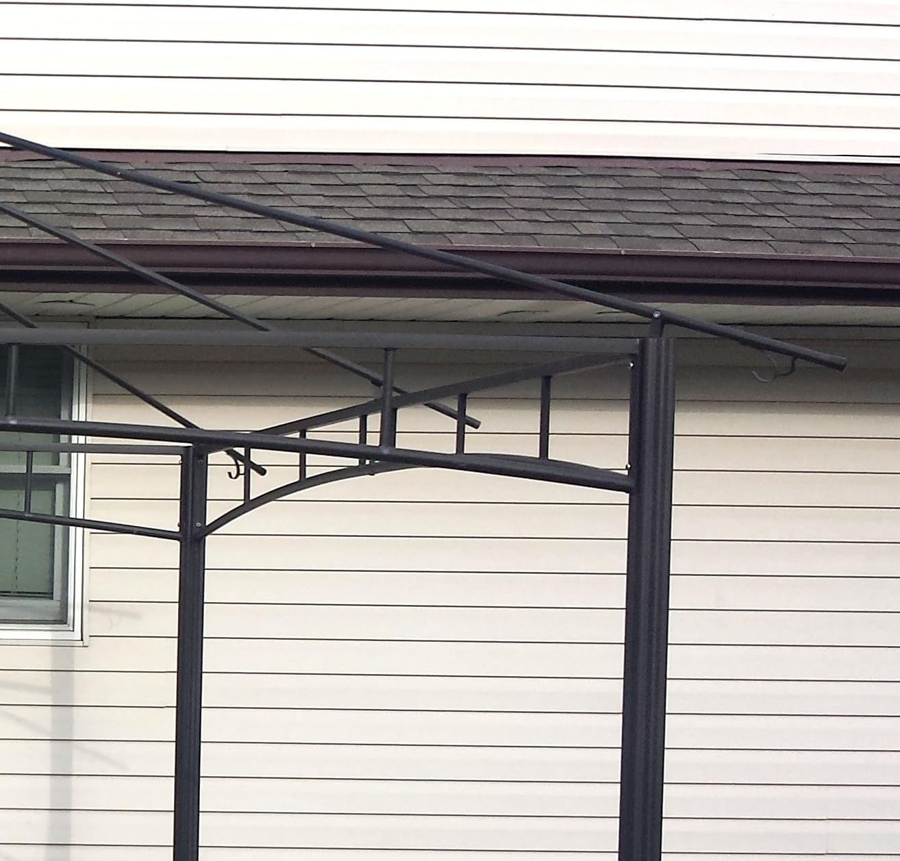 Garden Winds Replacement Canopy for The 10 x 12 Roof Style House Gazebo - Standard 350 - Beige