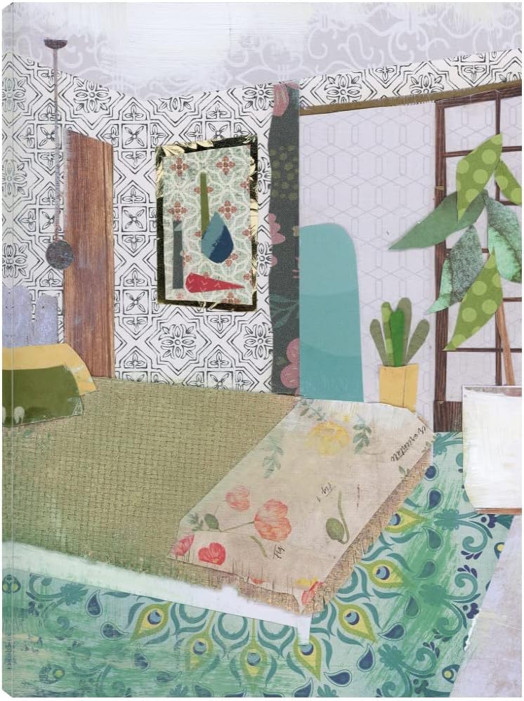 Fine Art Canvas BoHo Room Canvas Wall Decor by Artist Jenny McGee for Living Room, Bedroom, Bathroom, Kitchen, Office, Bar, Dining & Guest Room - Ready to Hang - 24 in x 32 in