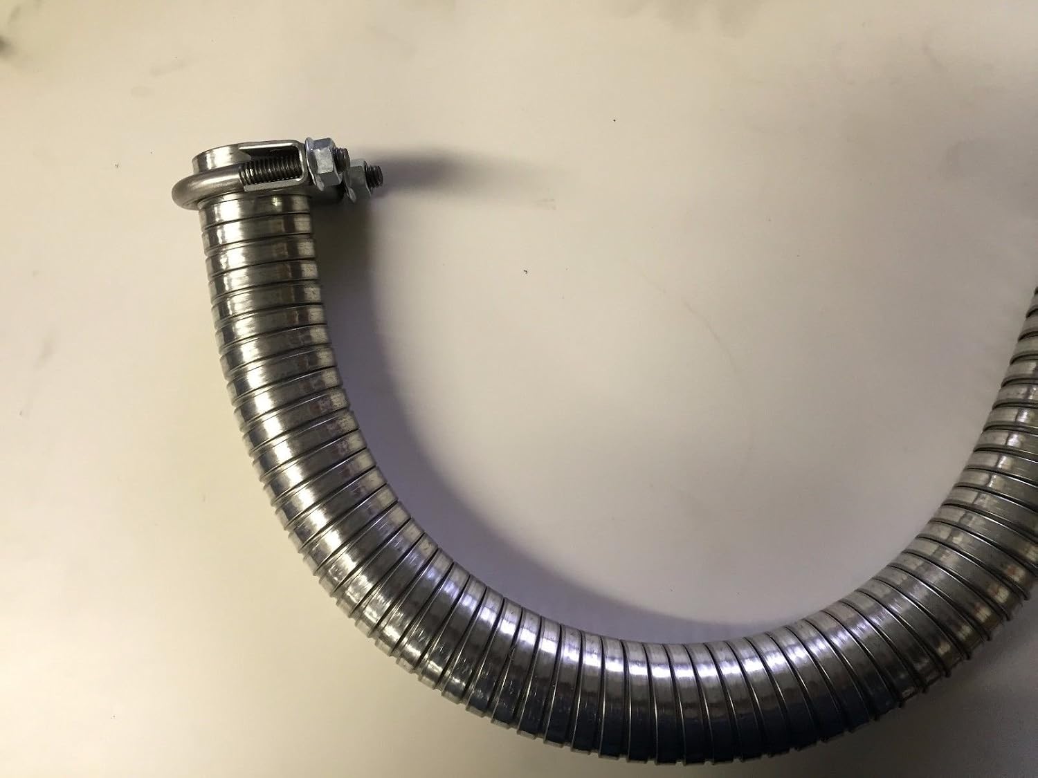 GenExhaust for Champion 3500/3200W & 3100/2800W Inverter Generator 1' Exhaust Galvanized Steel Extension 8 Foot Length