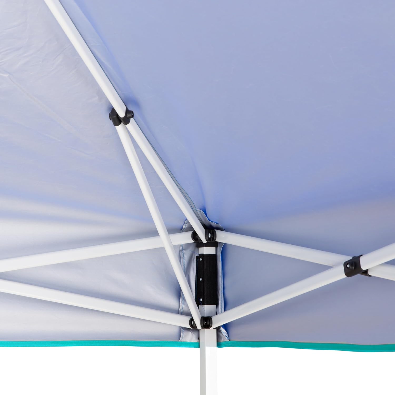 Roxy 10x10 Pop Up Canopy – UPF 50+ Outdoor Beach Tent with One-Push Setup – Portable Shade Shelter for Beach, Tailgate, Festivals, Camping – Water-Resistant Folding Gazebo with Wheeled Bag