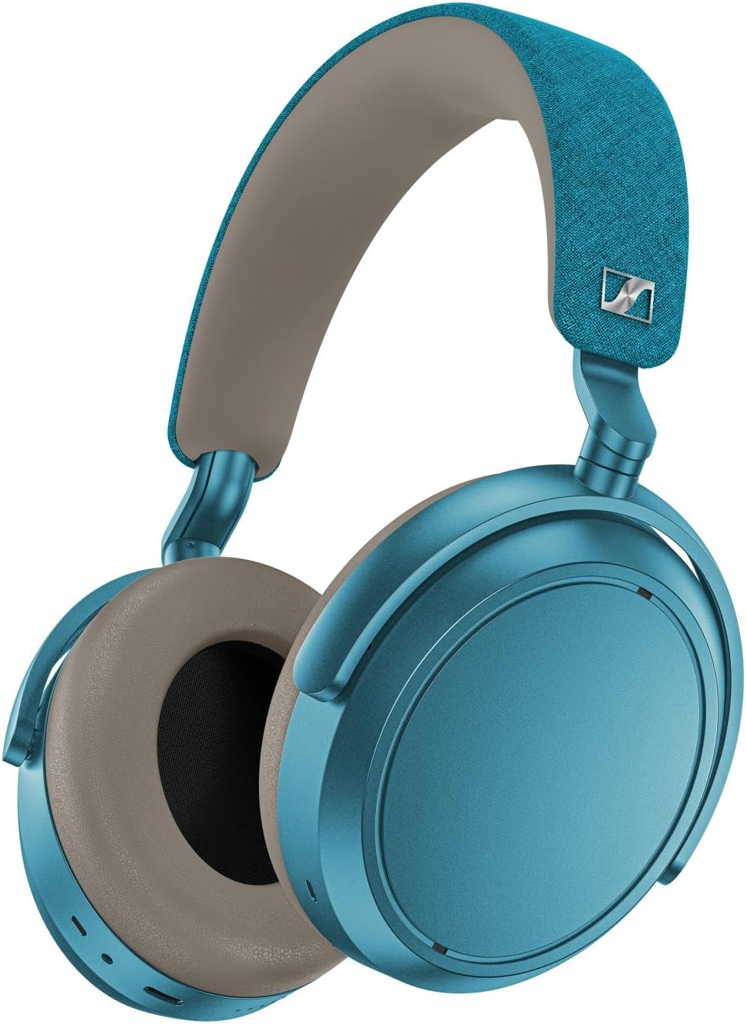 Sennheiser Momentum 4 Wireless Headphones - Bluetooth Headset for Crystal-Clear Calls with Adaptive Noise Cancellation, 60h Battery Life, Lightweight Folding Design, Teal