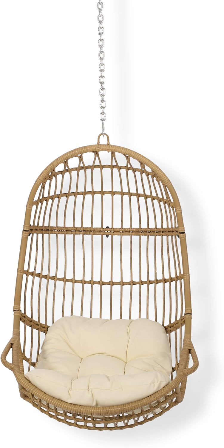 Christopher Knight Home Hammock/Swing, Light Brown + Beige