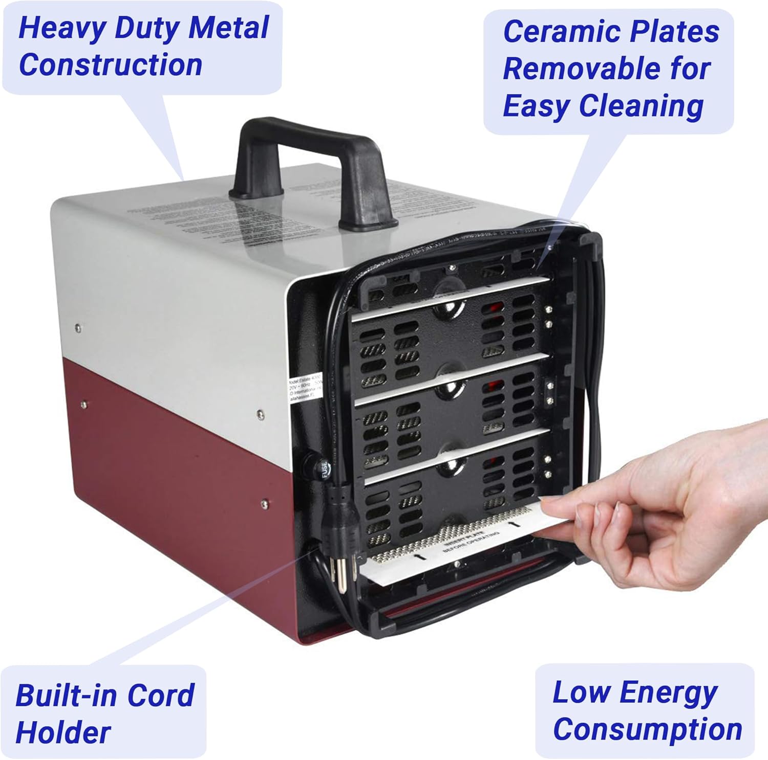 OdorFree Estate 4000 Ozone Generator for Eliminating Odors from Large Homes & Offices, Townhouses and Commercial Spaces at their Source - Easily Treats Up To 4000 Sq Ft
