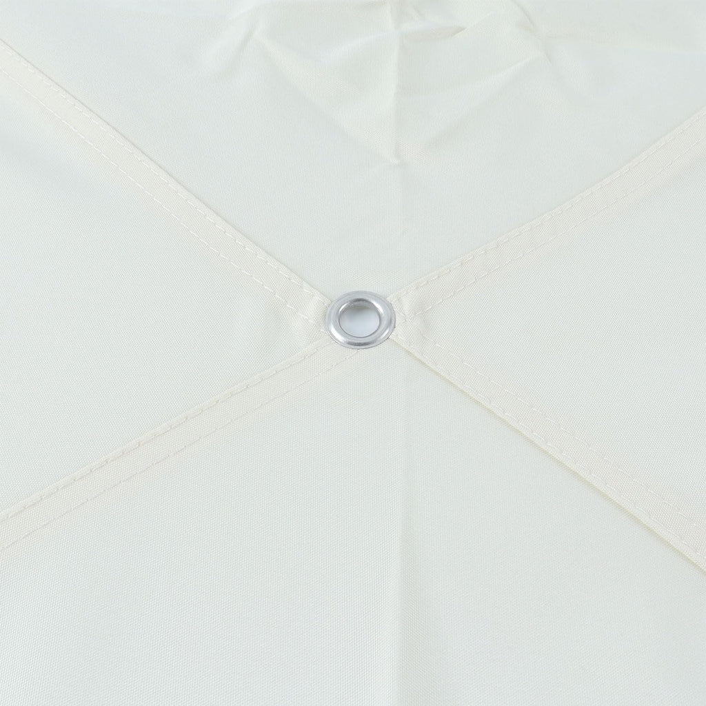 Replacement Canopy Top for Lowe's Allen Roth High Performance Ripstop Heavy Duty Gazebo Roof Gazebo Top with Air Vent 10X12 Gazebo Cover,White