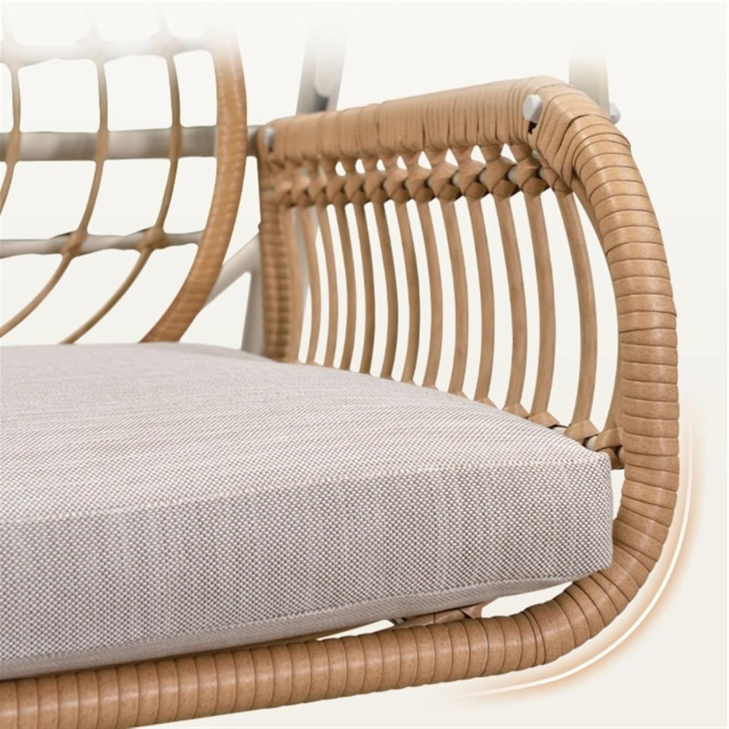 Garden Swing Chair Outdoor Swing Yard Garden Multi-Person Swing Chair Hanging Chair Rocking Chair Double Balcony Outdoor Swing Chair Porch Swings (Color : A)
