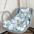 Diumy Rocking Chair Pads,Hanging Hammock Chair Cushions,Fluffy Thicken with Pillow Egg Chair Pad-Swing Hanging Basket Seat Cushion for Garden Indoor Outdoor-A 100 * 85cm