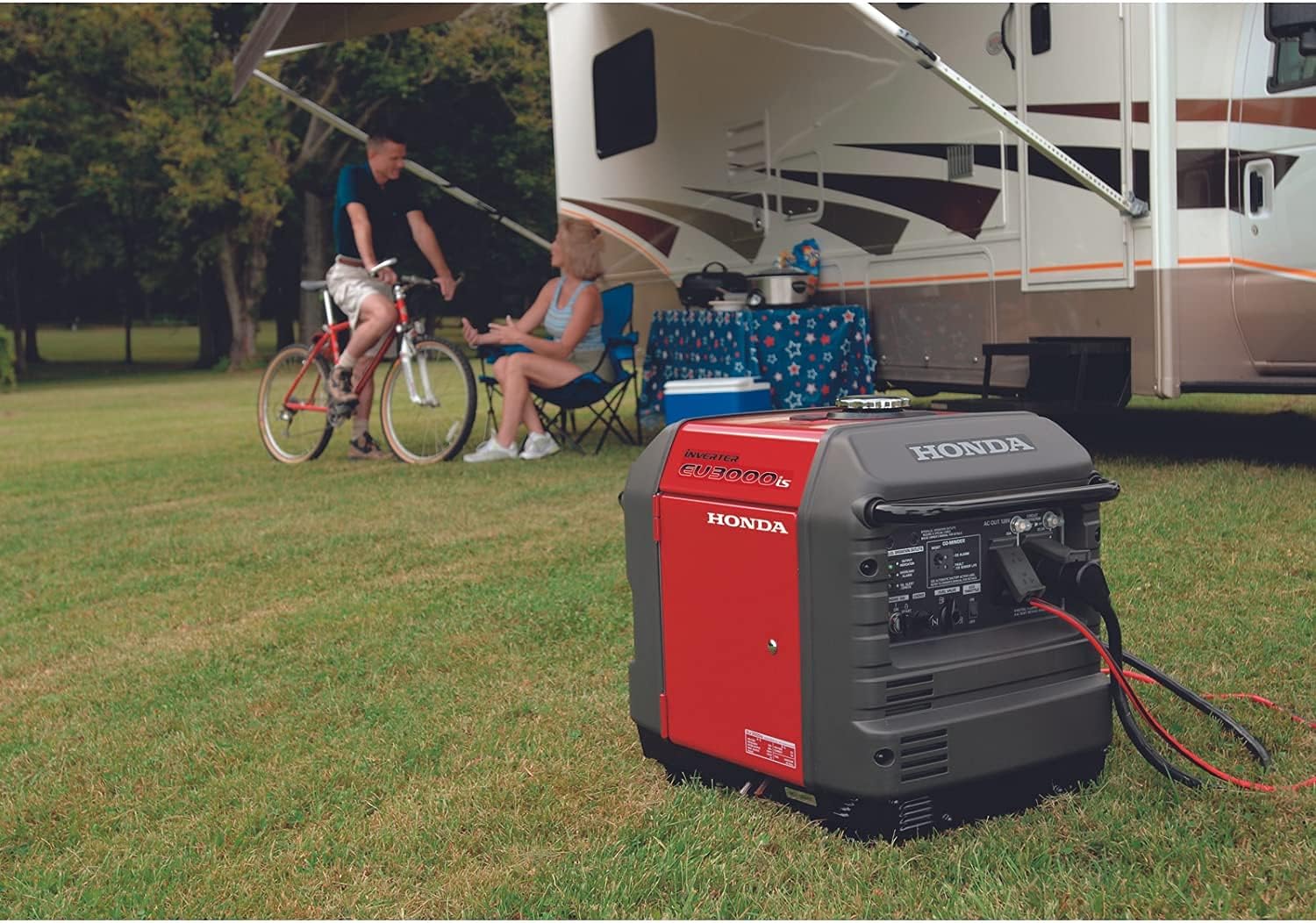 Honda EU3000IS1AN 3000-Watt 120-Volt Inverter Generator with CO-MINDER - 49-State