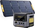 VTOMAN FlashSpeed 1500 Portable Power Station with 400W Pro Solar Panel - 1548Wh/1500W (3000W Peak) Solar Generator with LiFePO4 Battery, 100W USB-C, 60 Min Fast Charging 0-80% for Camping, Backup