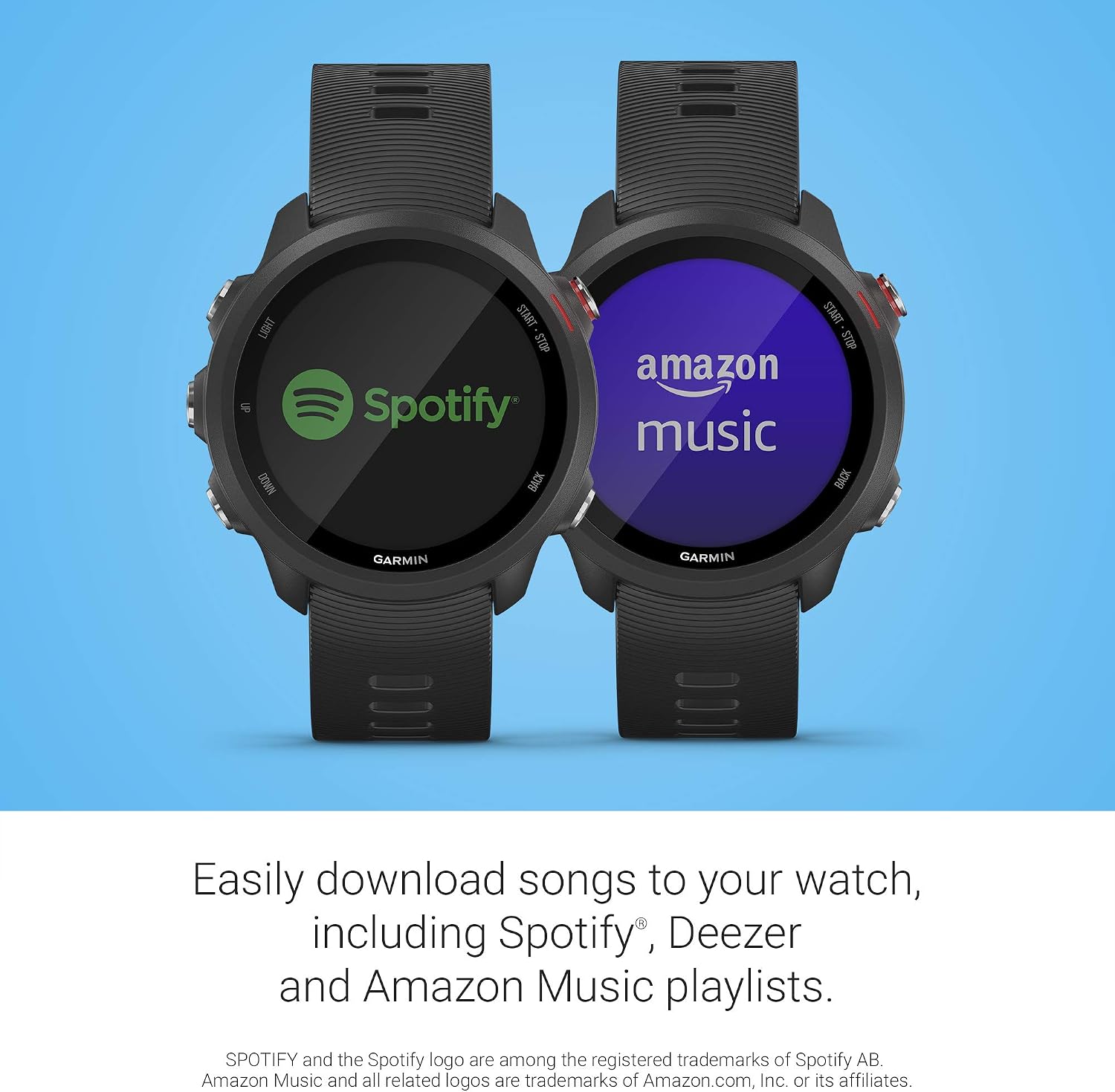 Garmin Forerunner 245 Music, GPS Running Smartwatch with Music and Advanced Dynamics, Black (Renewed)