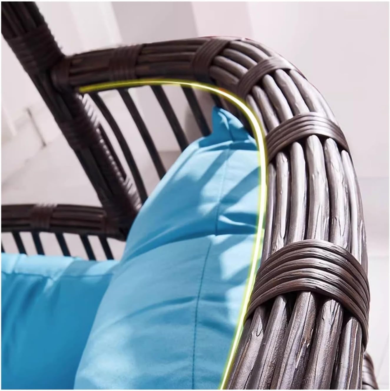Wicker Chairs Hanging Basket Indoor Swing Household Hammock Balcony Hanging Chair Rocking Chair Patio Chair