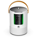 3-in-1 Hydrogen Inhalation Machine 240mL & Hydrogen Water Generator, 99.996% Ultra-Pure, Latest SPE/PEM Ionizer with Platinum Electrodes, 4-Hour Night Mode, Portable for Home, Travel, Car Use