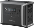 Dabbsson Portable Power Station DBS1300, 1330Wh Solar Generator with 4x1200W AC Outlets, EV Semi-Solid State LiFePO4 Battery, Solar Powered Generator for Camping, Home Backup, Emergency, RV