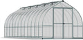 Palram - Canopia Bella Greenhouse Kit, 8x24, UV Protected, Wind & Weather Resistant, Polycarbonate Panels with Twin Glazing, Maintenance Free Outdoor Garden Walk-in Green Structure, 5 Year Warranty