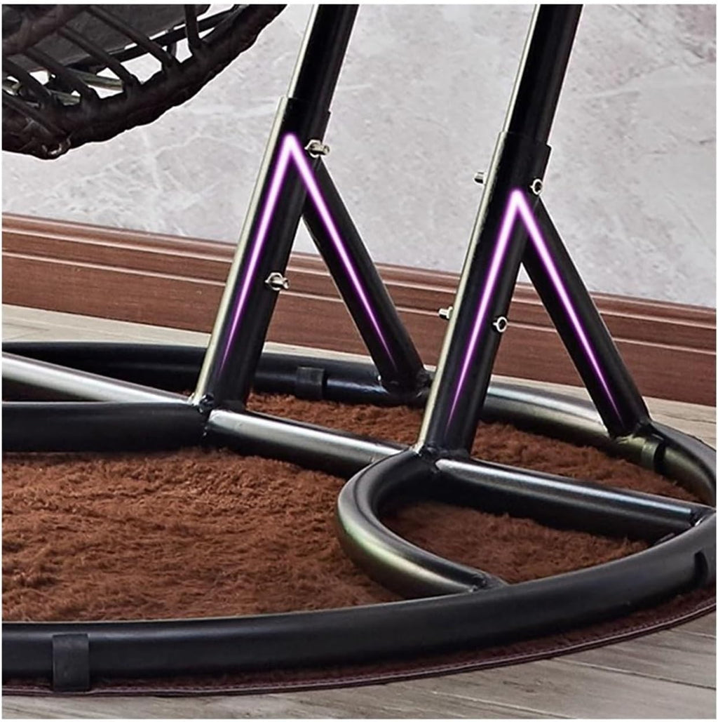 Home Rattan Chairs- Hanging Chair Household Rocking Chair Hanging Basket Chair Indoor Swing Rocking Chair Rocking Basket Chair Balcony Hanging Basket Chair Patio Lounge Chair