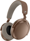 Sennheiser Momentum 4 Wireless Over-Ear Headphones - Bluetooth Headset for Clear Calls with Adaptive Noise Cancellation, Up to 60HR Playtime, Folding Design, Brown